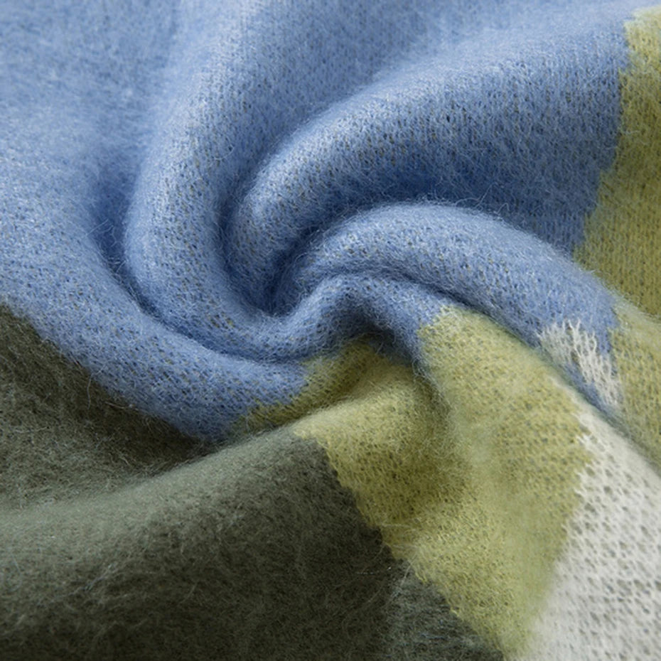 Haruja - Blue Cat Graphic Sweater