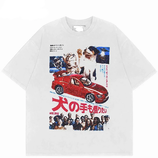 Japanese Car T-Shirt front view