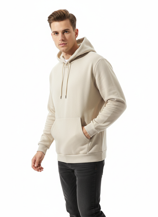 men wearing basic_khaki_hoodie