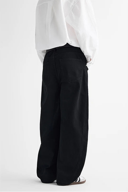 Black Knife Jeans back