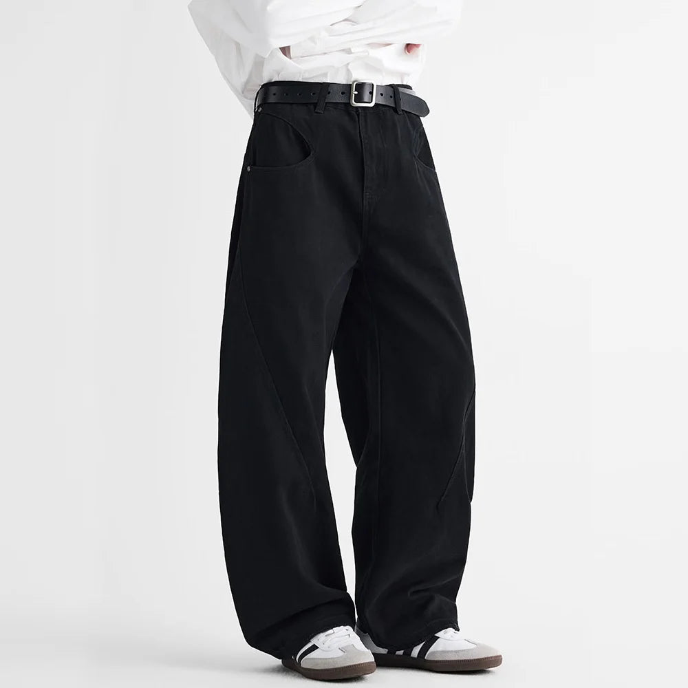 Black Knife Jeans front