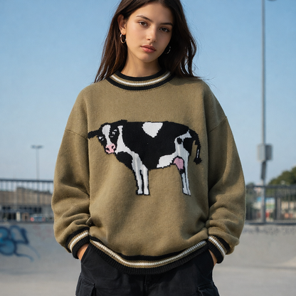 Haruja - Cow Sweater