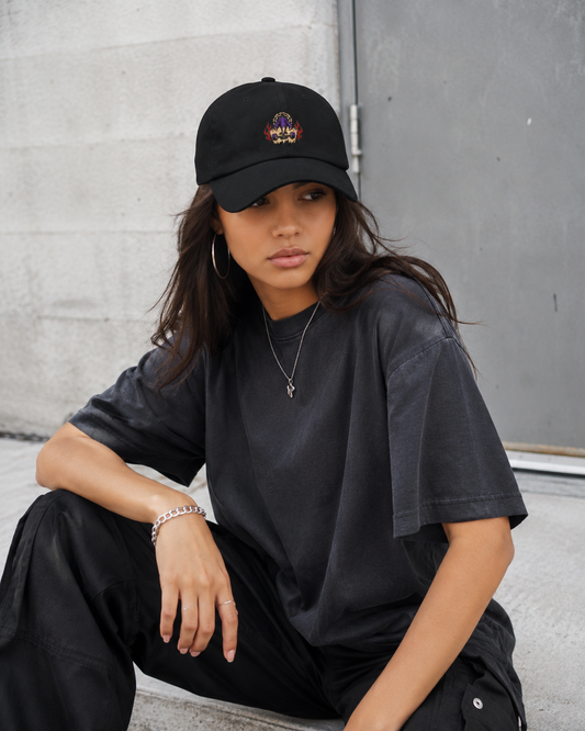 Haruja Skate Rat Navy Dad Hat