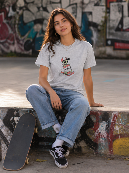Alien Skate T-Shirt | Graphic Skate Streetwear Tee