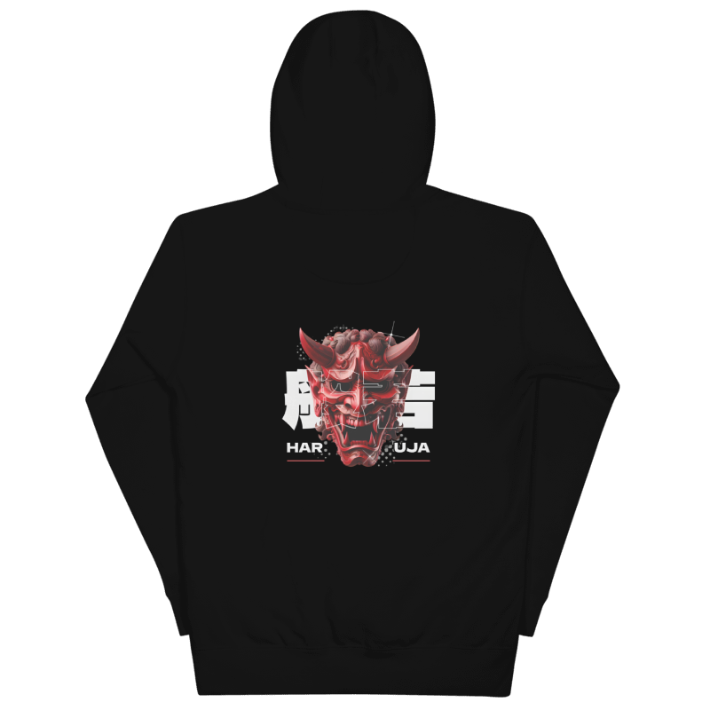 Haruja_-Japanese-Mask-Hoodie-back