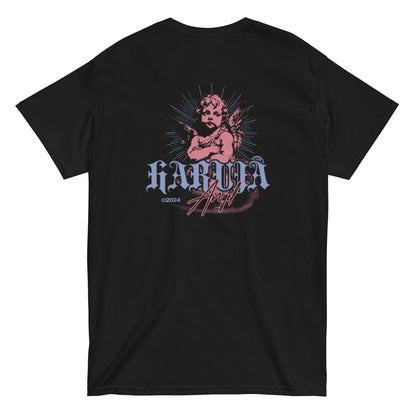 Haruja - Angel -black-Tee-back