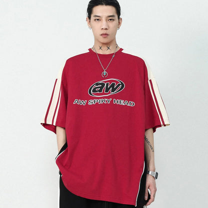 Haruja_-_Letter_Print_red-Tee