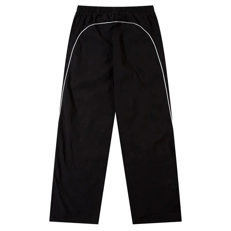Haruja - Men Vintage Black Sport Pant