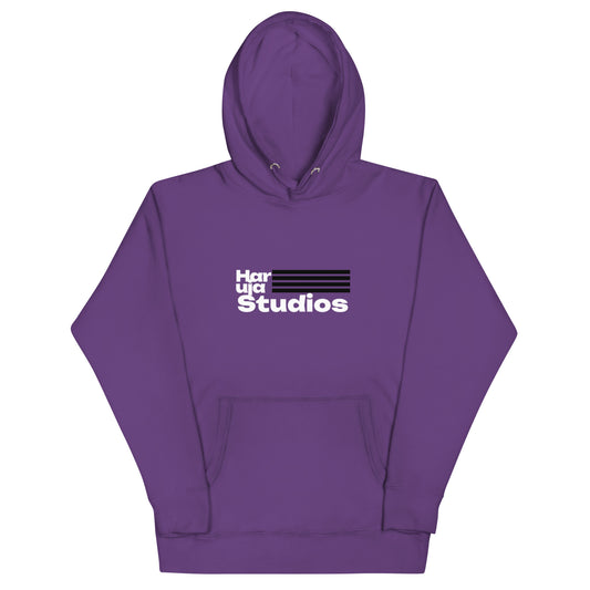 Haruja - Studio- purple Hoodie-front