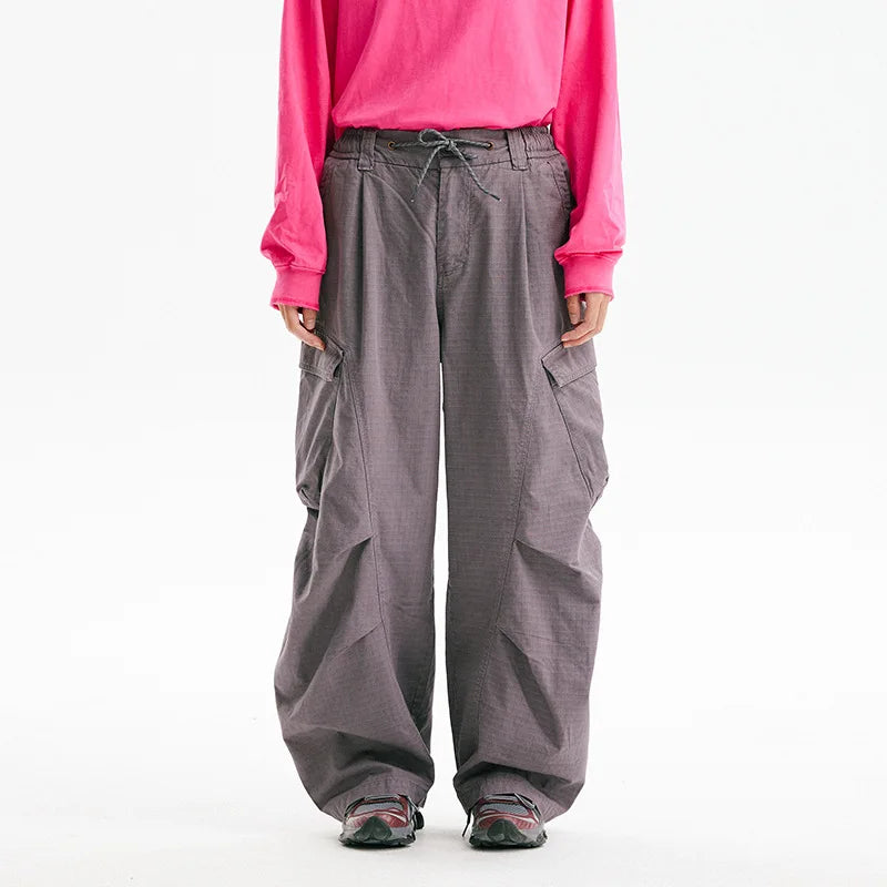 Purple Cargo Pant front