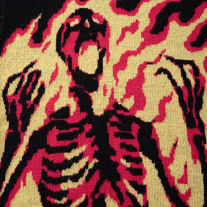 Haruja - Skulls Fire Sweater