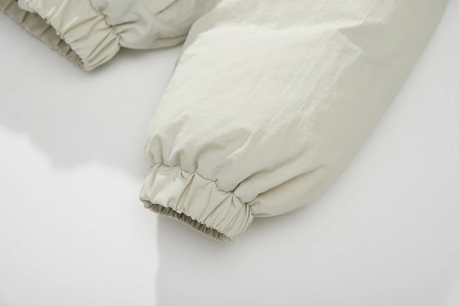 Haruja - Grey White Vintage Warm Jacket