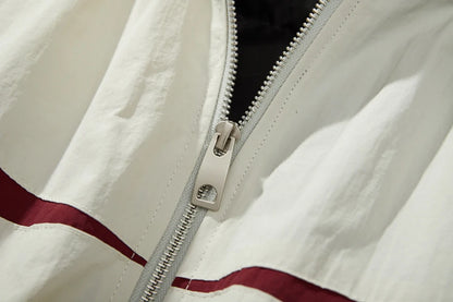 Haruja - Grey White Vintage Warm Jacket