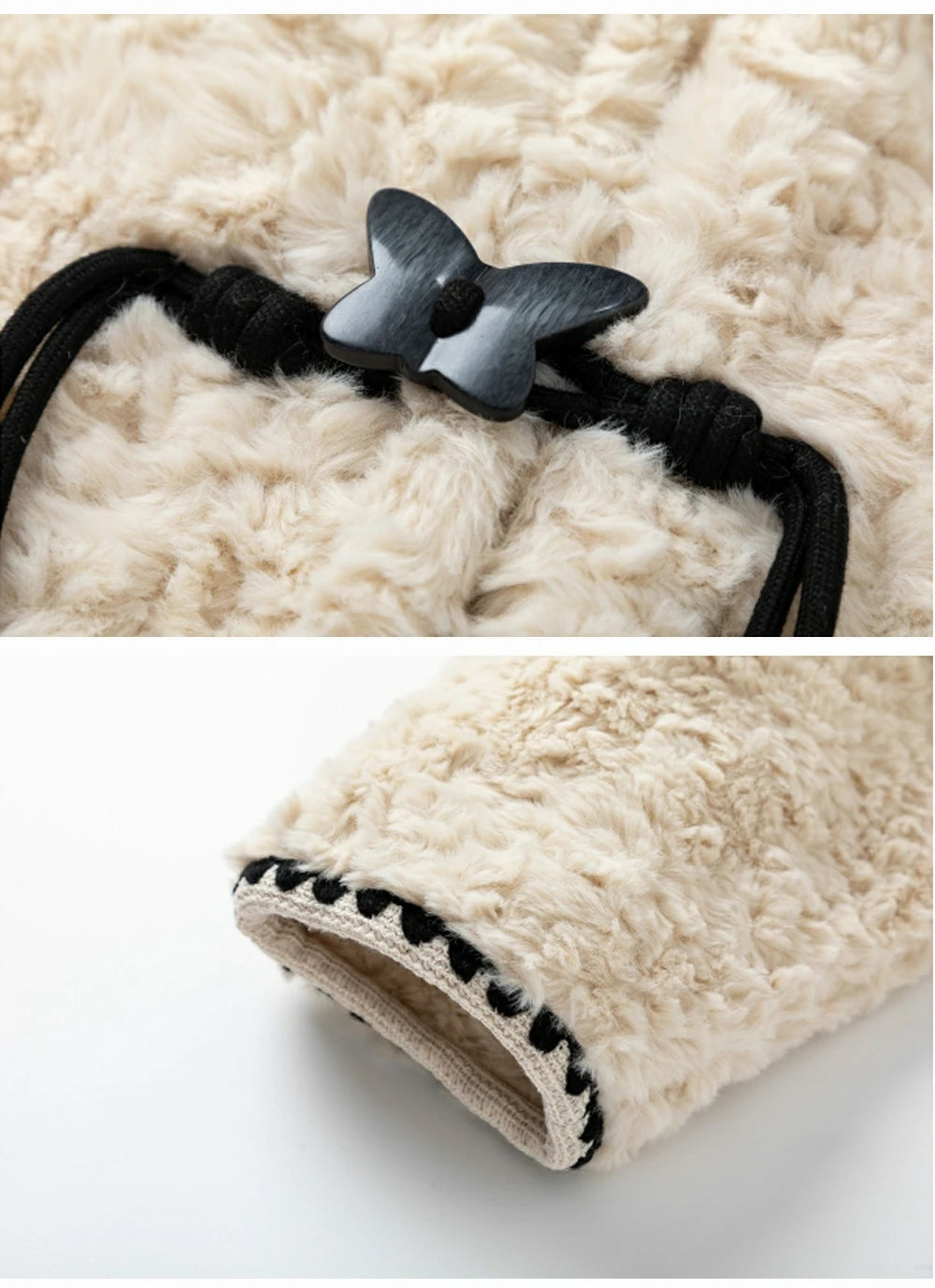 Haruja - Khaki Lambswool Coat