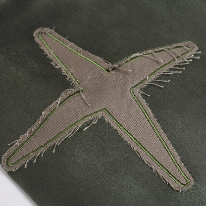 Haruja - Green Vintage Suede Hoodie