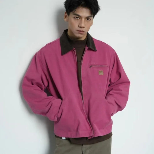 Haruja Retro 90s pink jacket