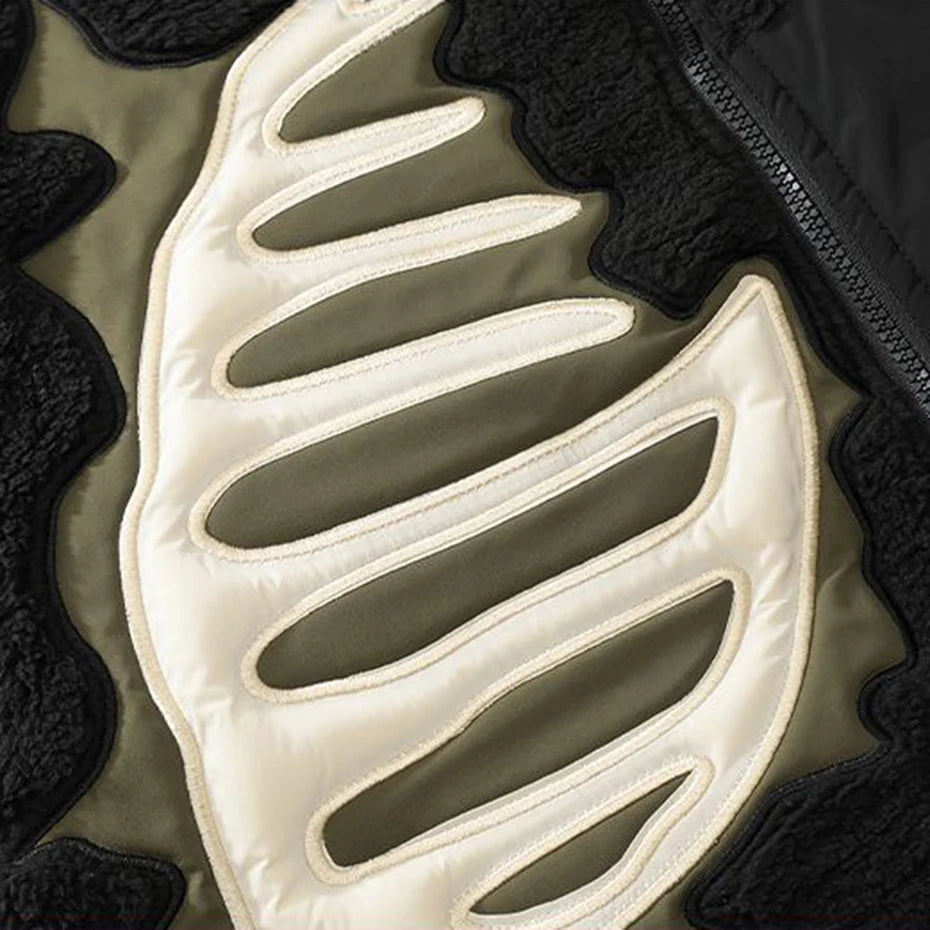 Haruja - Black Skeleton Coat