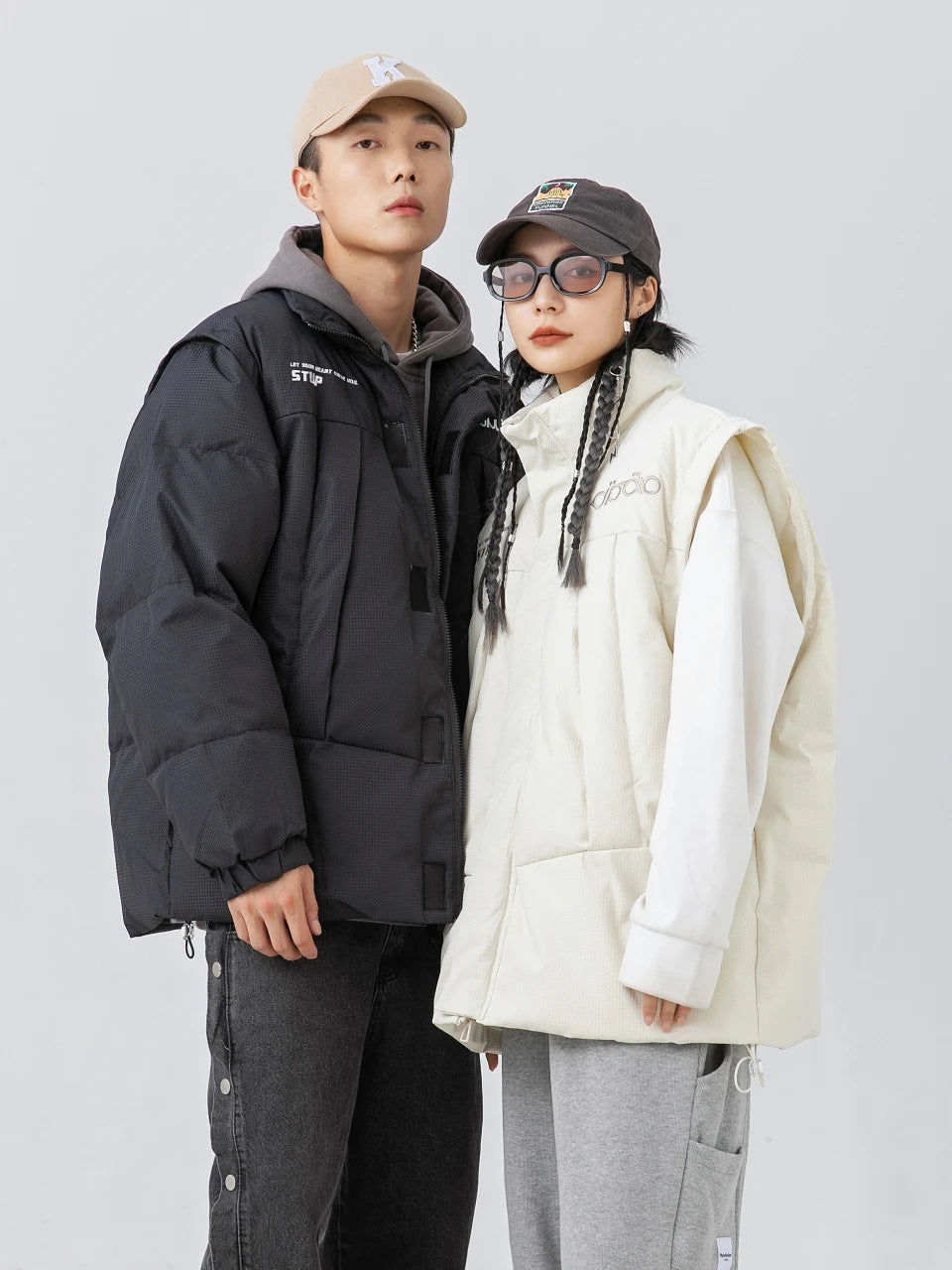 Haruja - Winter Thick Padded Down Coat