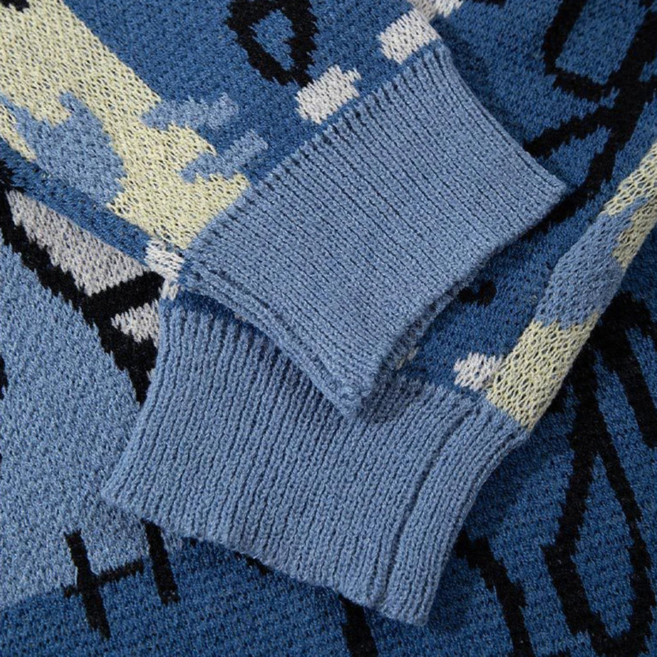 Haruja - Y2K Dinosaur Sweaters