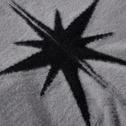 Haruja - Gray Star Vintage Sweater