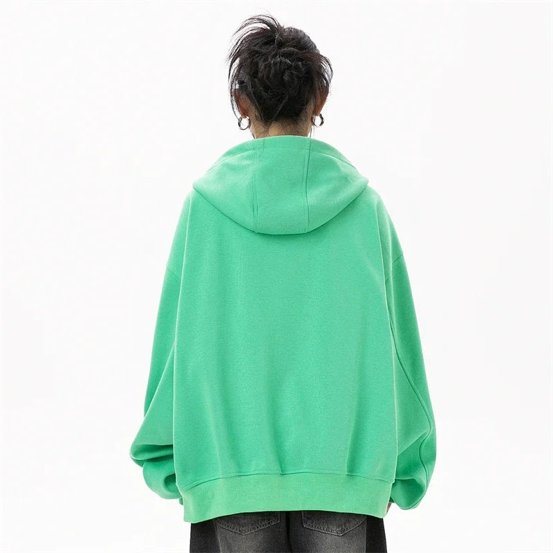 Haruja - Zipped Flowers Hoodie