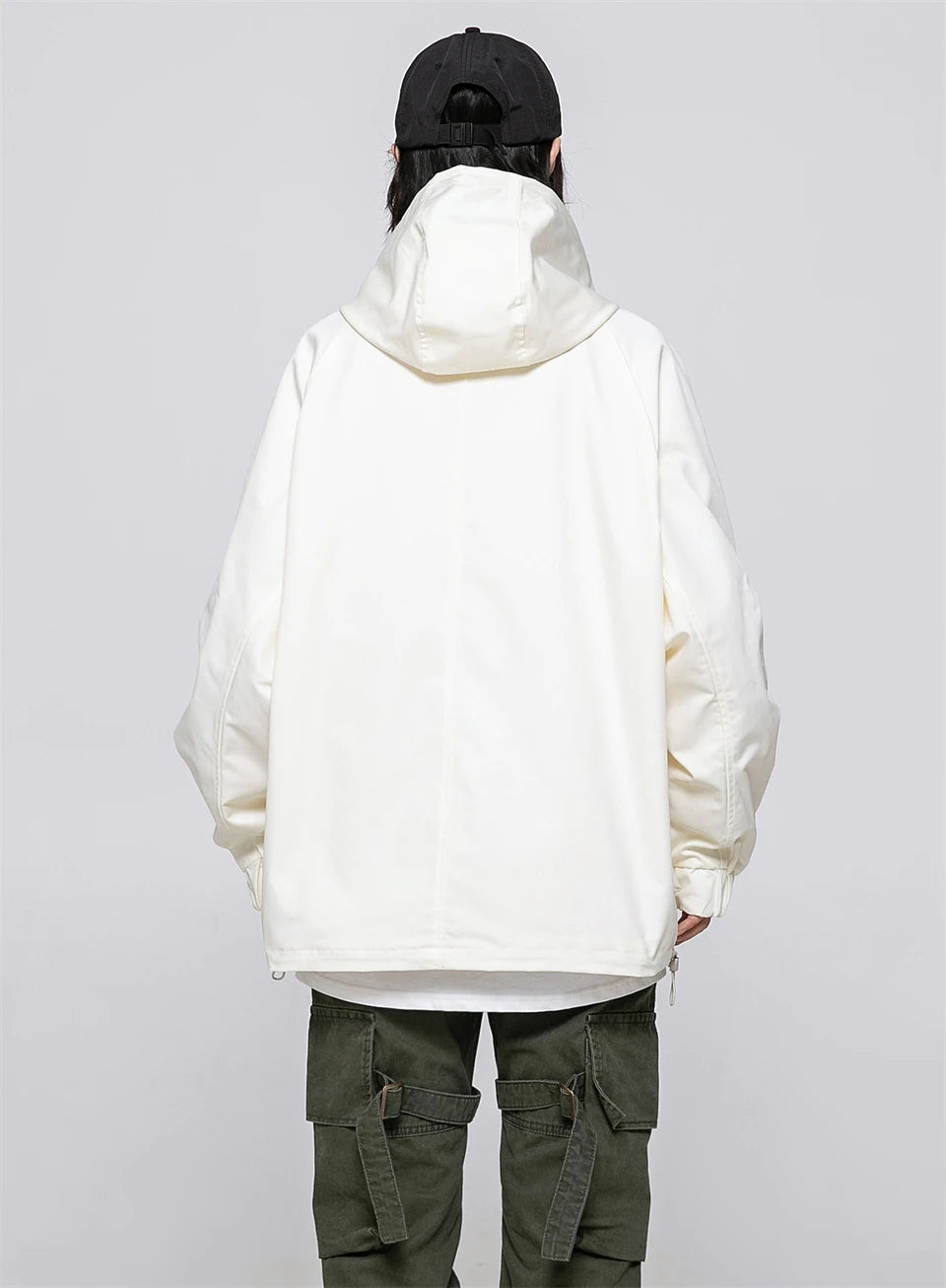 Haruja - Windbreaker Hooded Jacket