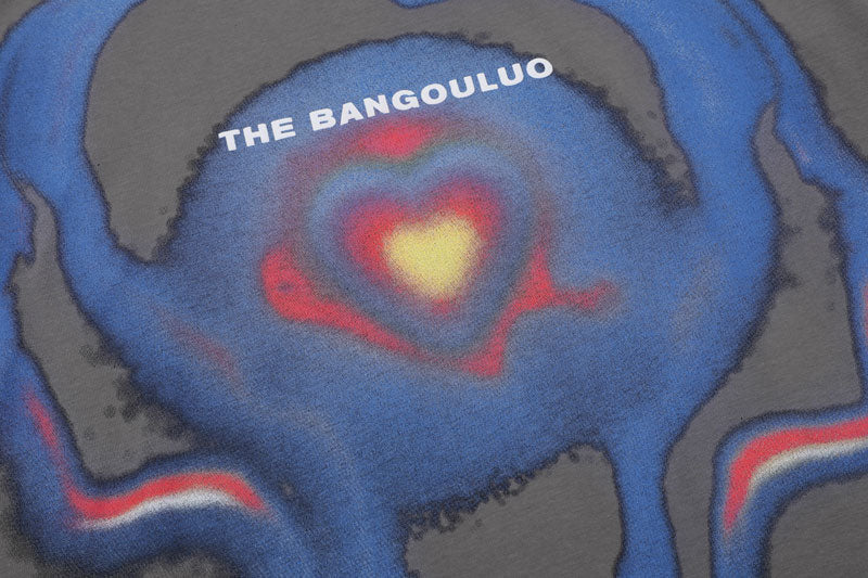 Haruja - Abstract Graphic Tee " The Bangouluo"