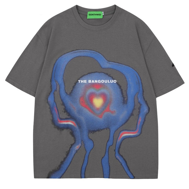 Haruja - Abstract Graphic Tee 