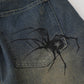 Spider Denim Shorts