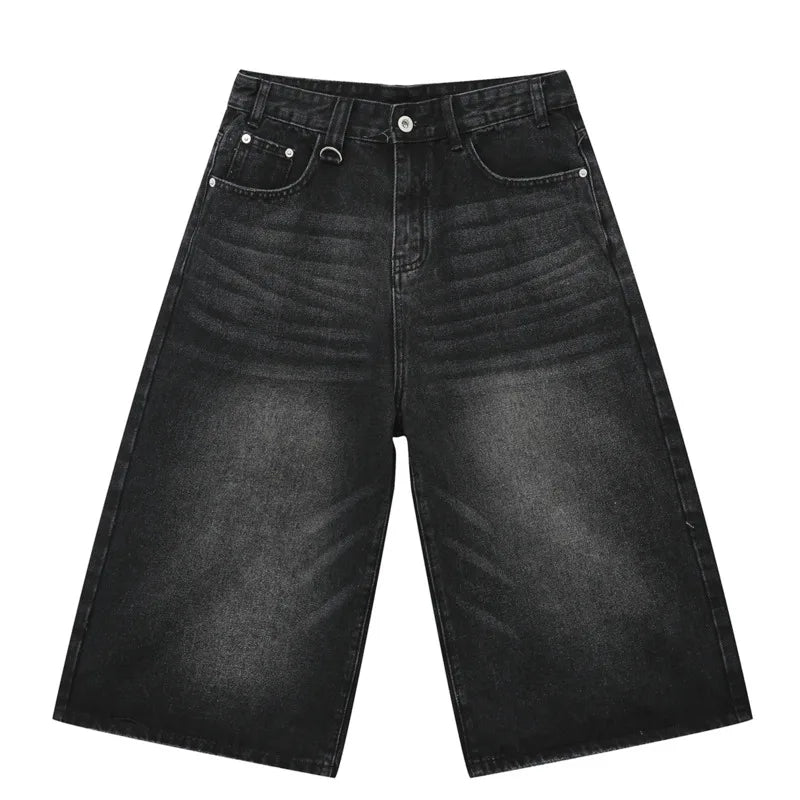 Haruja - Korean Vintage black Shorts