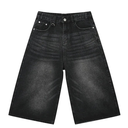 Haruja - Korean Vintage black Shorts