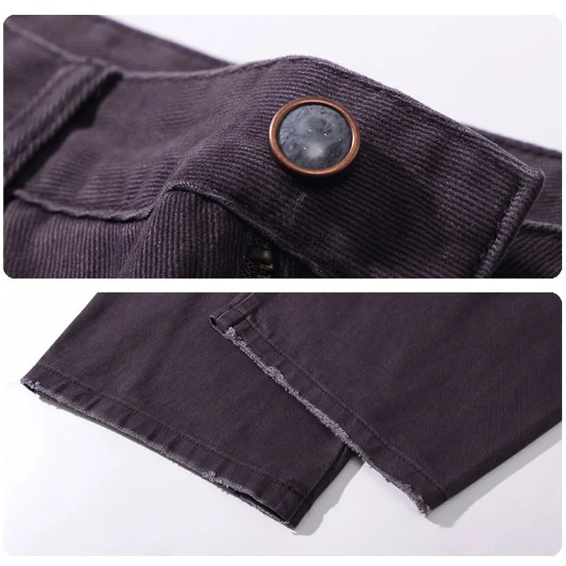 Haruja - Purple Knife Jeans