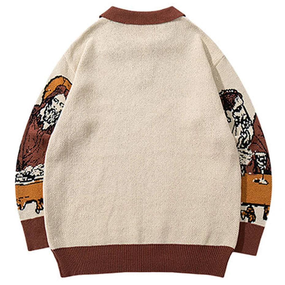 Haruja - The Last Supper Vintage Sweater