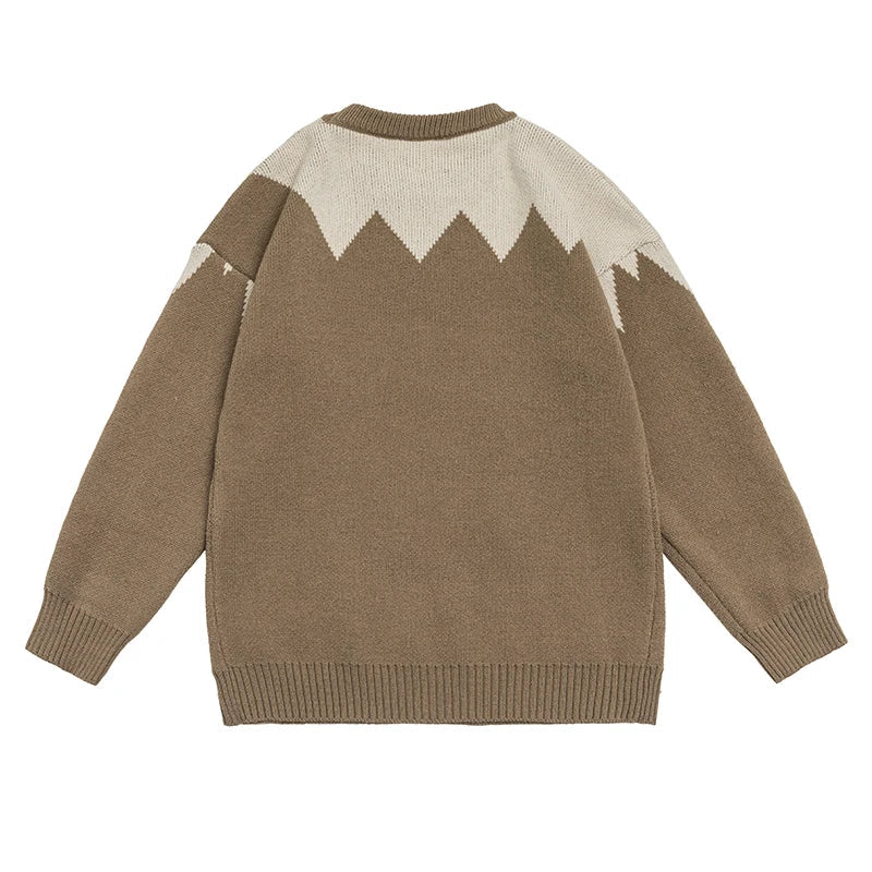 Winter Dog Sweater back