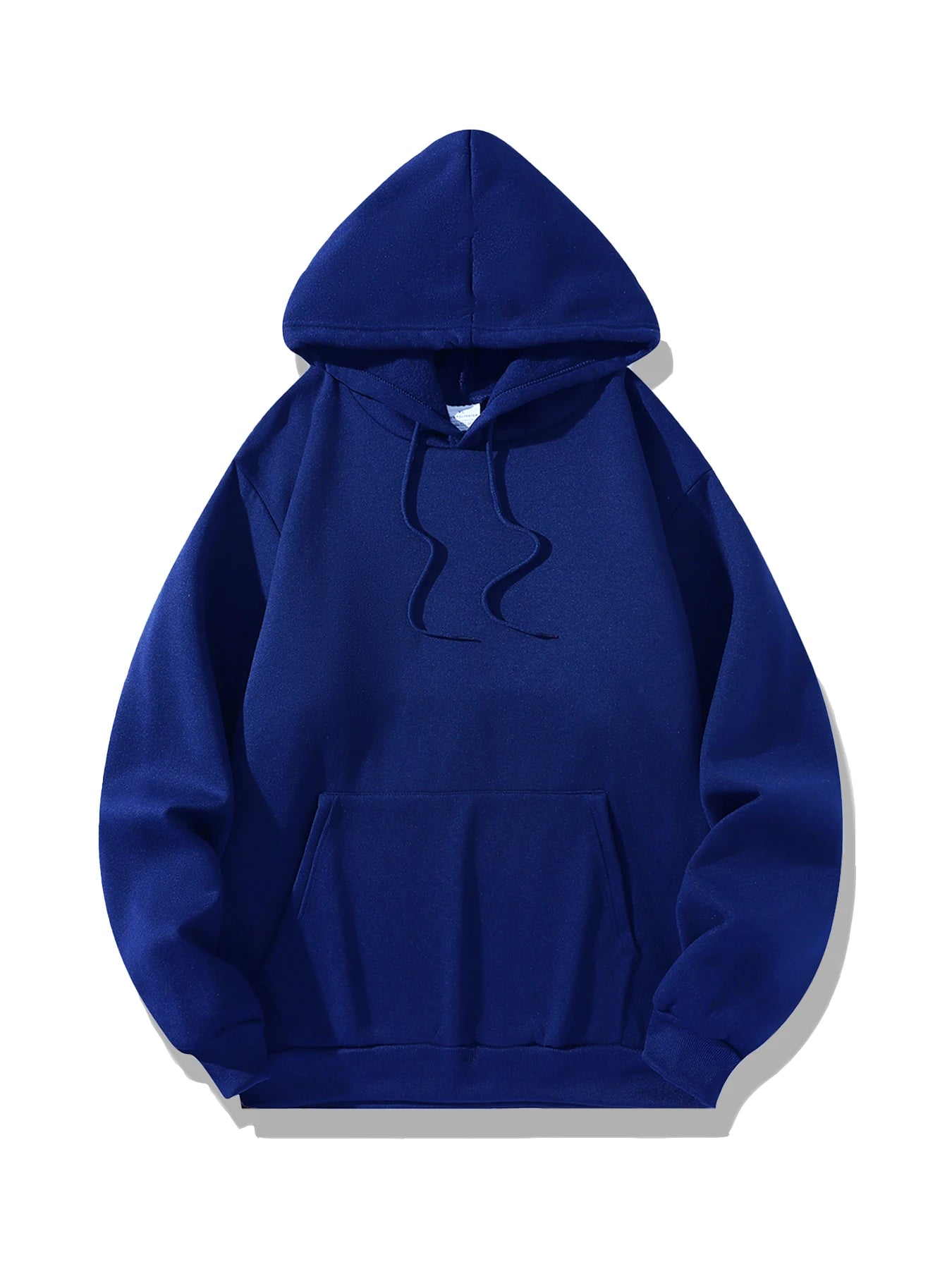 basic blue hoodie
