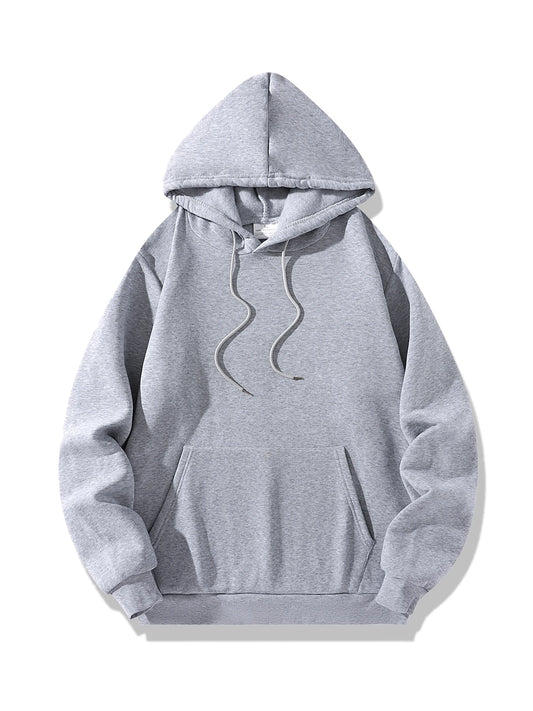 basic gray hoodie