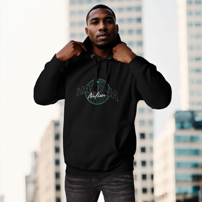 black-man-wearing-Haruja - Nation- Hoodie