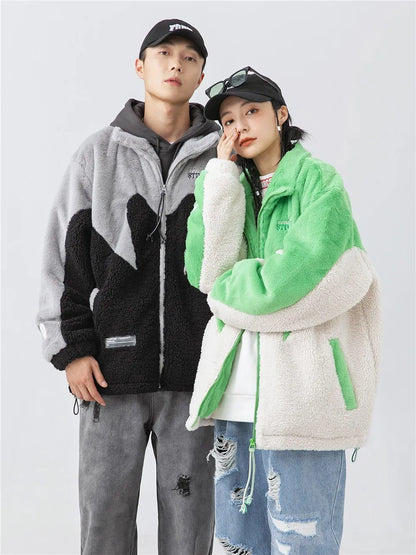 haruja - "Stiwaup" Sherpa  Coat