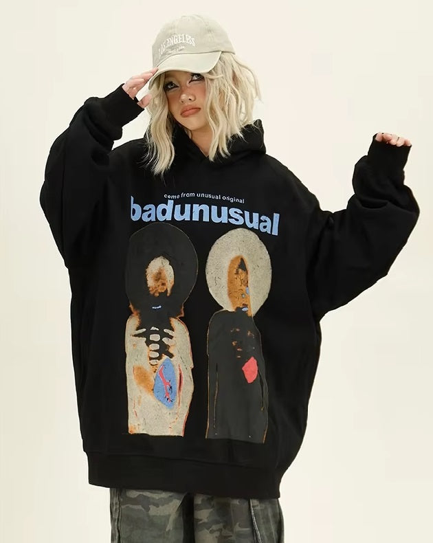 Haruja - Vintage Graphic Hoodie