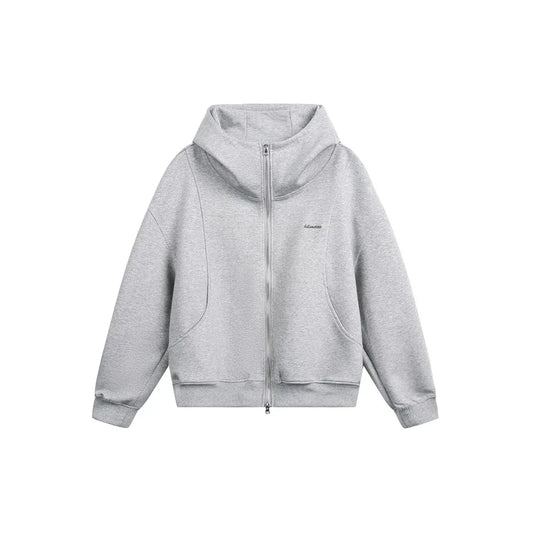 haruja-light-gray-zipper-casual-hoodie