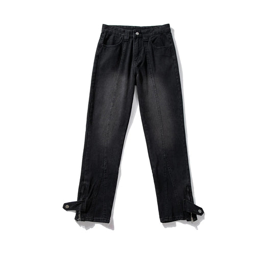 haruja black retro jean