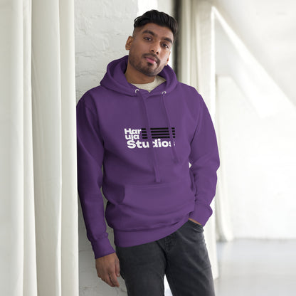 men-wearing-Haruja - Studio- Hoodie-front