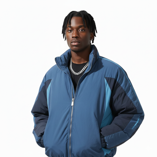 men wear blue_vintage_winter_jacket_front