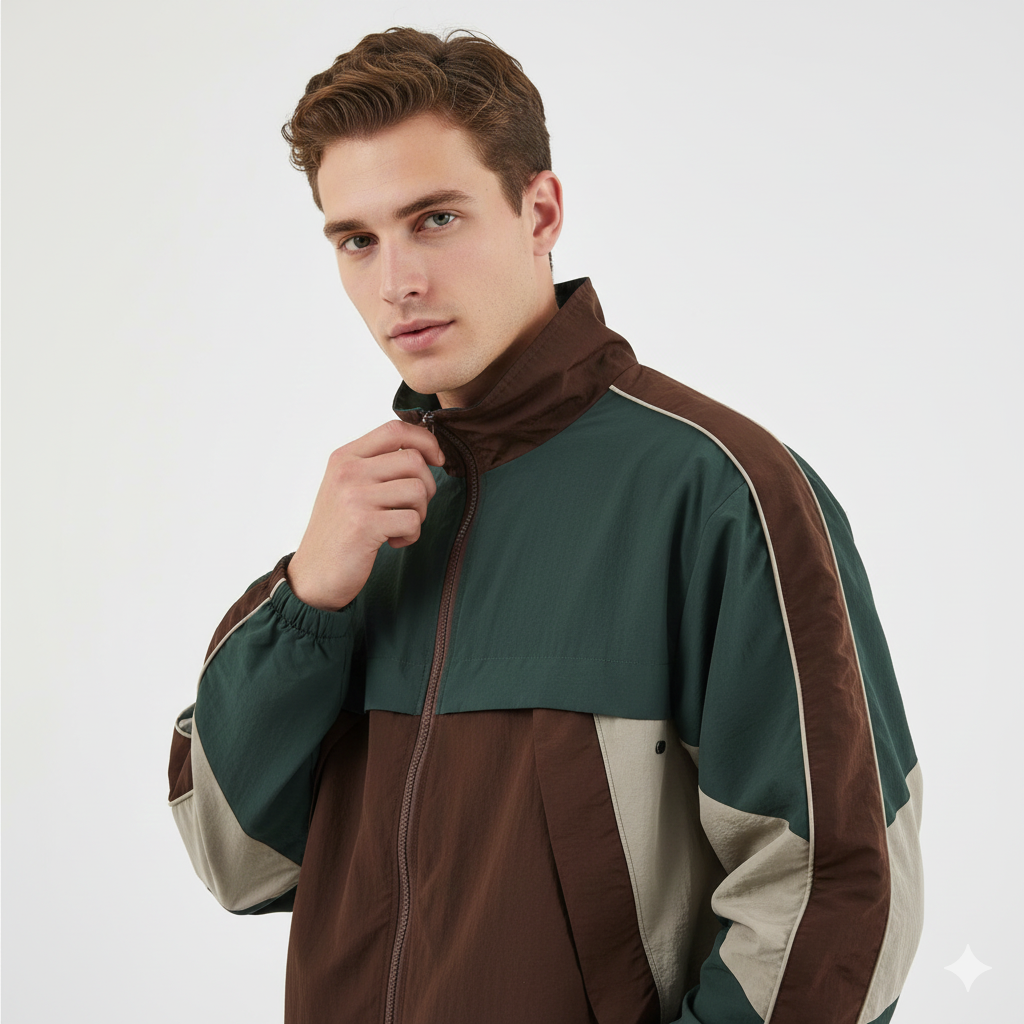 men wear vintage-patchwork-jacket