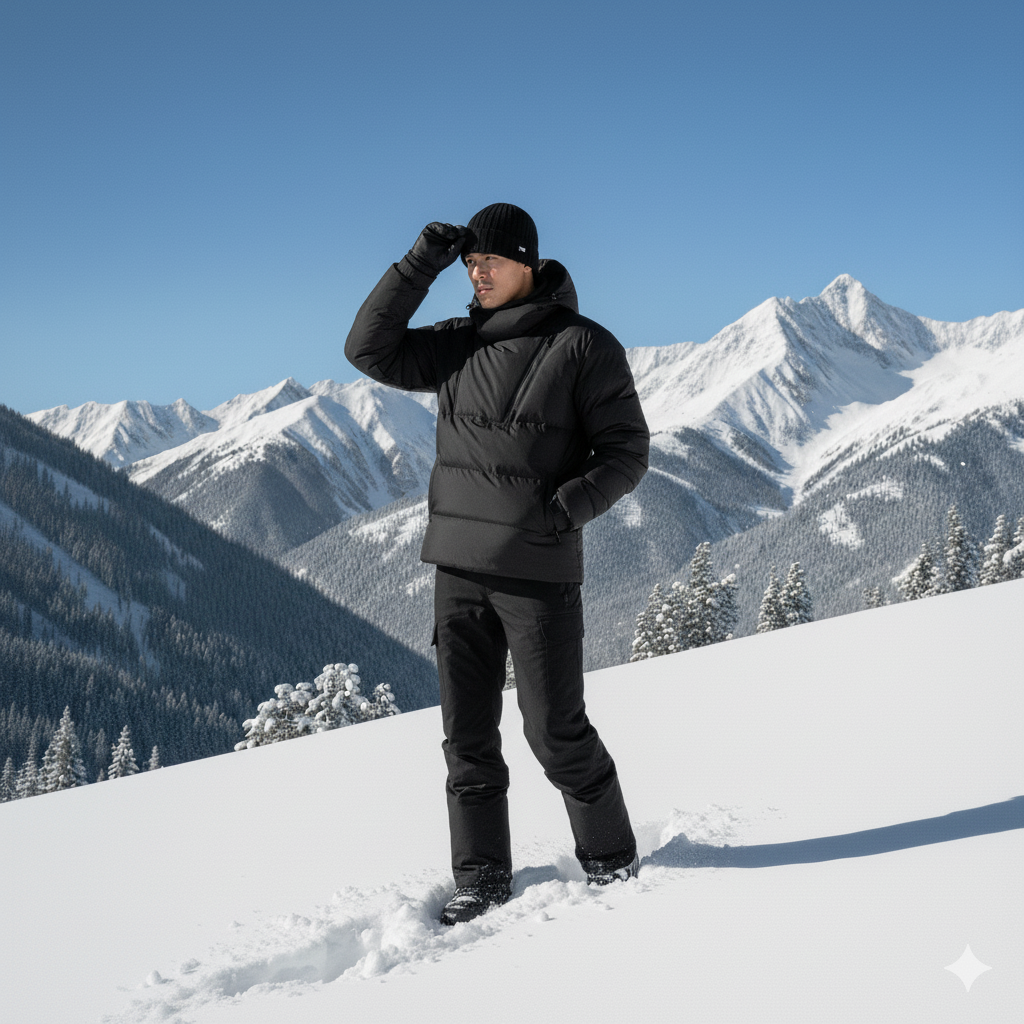 men_wearing_black_parka