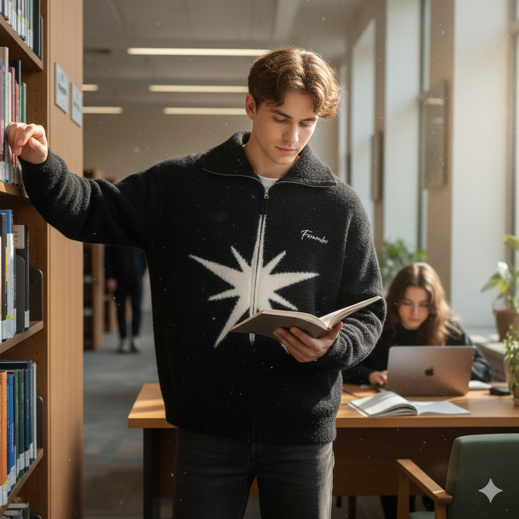 student wear black_star_vintage_sweater