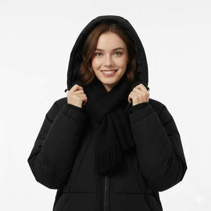 women Winter Parka black