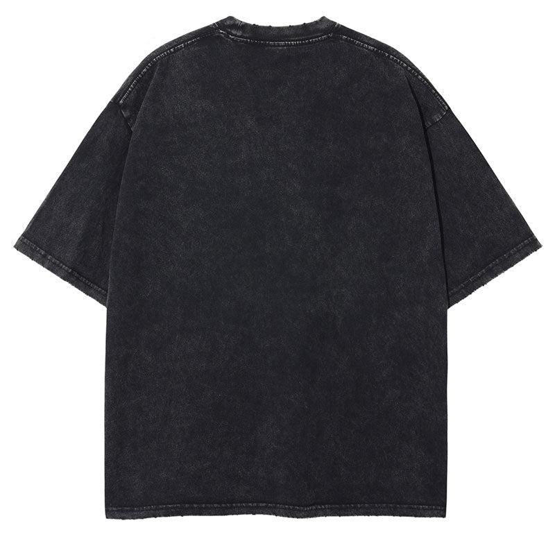 Haruja - Vintage Graphic Print Punk Tee back