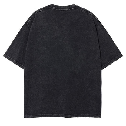 Haruja - Vintage Graphic Print Punk Tee back