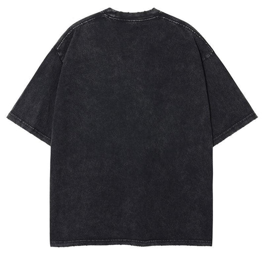 Haruja - Vintage Graphic Print Punk Tee back